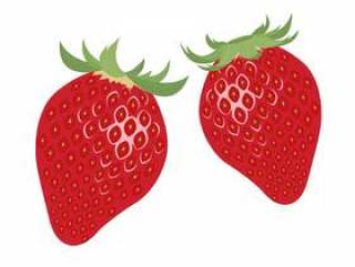 草莓的插图