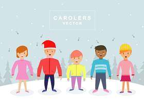 Carolers矢量