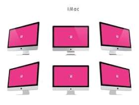 IMac，MacBook-Pro，MacBook-Air高清展示素材