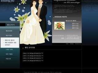 婚纱摄影网站模板(09)