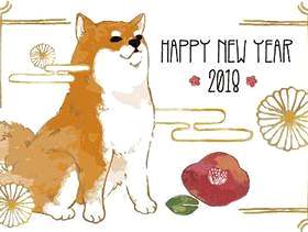 2018年司马犬明信片