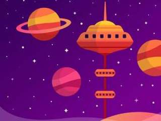 空间电梯插图