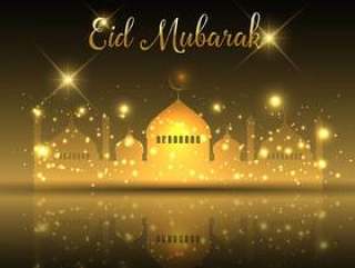 Eid穆巴拉克背景
