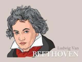 路德维希·范·贝多芬的传染媒介例证
