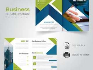 Abstract Bi fold Brochure
