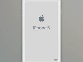 iPhone6 白色 PSD分层模板