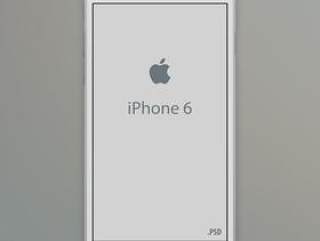 iPhone6 白色 PSD分层模板