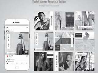 Fashion Social Media Post Template