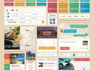 Summer UI Kit Free