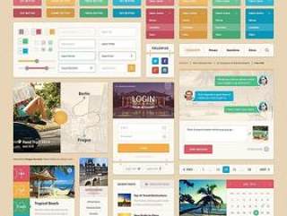 Summer UI Kit Free