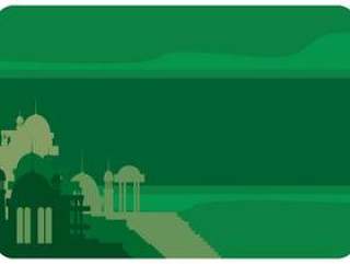 艾迪尔Fitri背景矢量