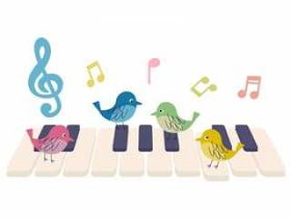 鸟和钢琴