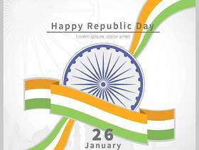 印度共和国日横幅插图