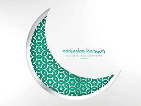 伊斯兰斋月节创意月亮设计