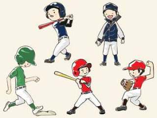 人 - 男孩 - 棒球