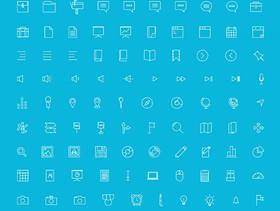 线性UI图标素材合集