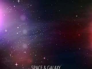 空间和星系背景