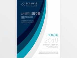 年度报告封面模板宣传册设计与蓝线wav