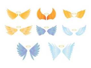  丰富多彩的天使翅膀集合