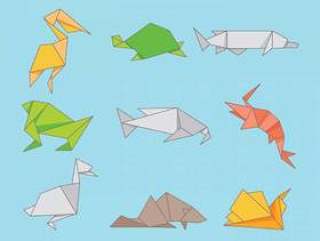 折纸动物淡水