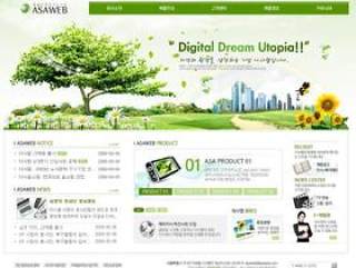 韩国网页设计素材GR-004
