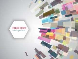 颜色爆裂背景