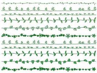 线植物叶子（厚）