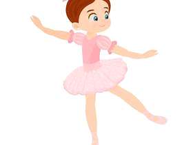 芭蕾课的小女孩