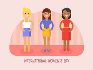 国际妇女节向量