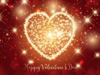 情人节星光爱心