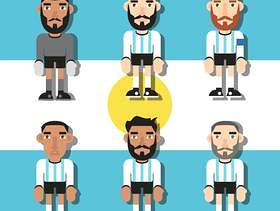 阿根廷足球运动员平矢量