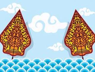 Gunangan Wayang矢量