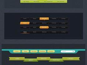 39种网页导航条