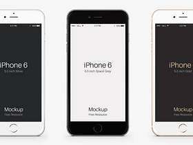 iPhone 6 Plus Psd矢量模拟