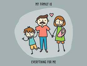 我的家庭是我的一切