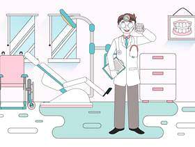 牙医办公室矢量