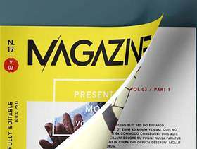 Psd Magazine Mockup View Vol3