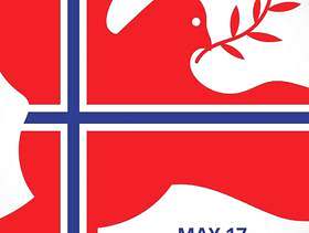 挪威天解放海报