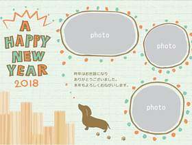 新年card_photo框架09