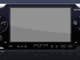 索尼PSP游戏机PSD分层素材