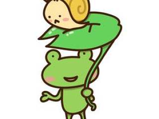 雨和青蛙蜗牛