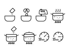烹饪指令图标