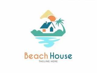 Beach house logo
