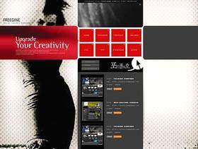 韩国设计公司网站模板