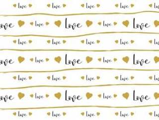 爱图案背景