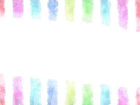 水彩画的垂直条纹·中央白色·彩虹