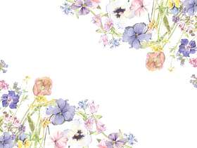 花框148 - 温柔的春天色花框架