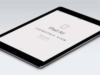 Psd iPad Air Perspective Mockup