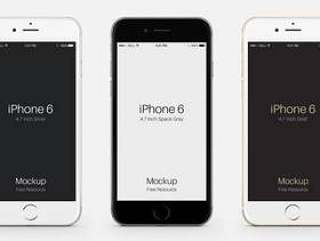 iPhone 6 Psd矢量模型