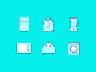 Kitchen Electric Icons